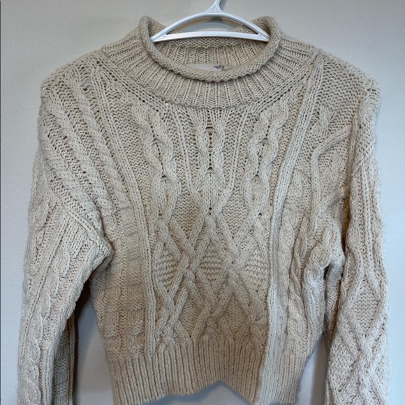 ARITZIA Alpaca cropped sweater - Picture 1 of 2